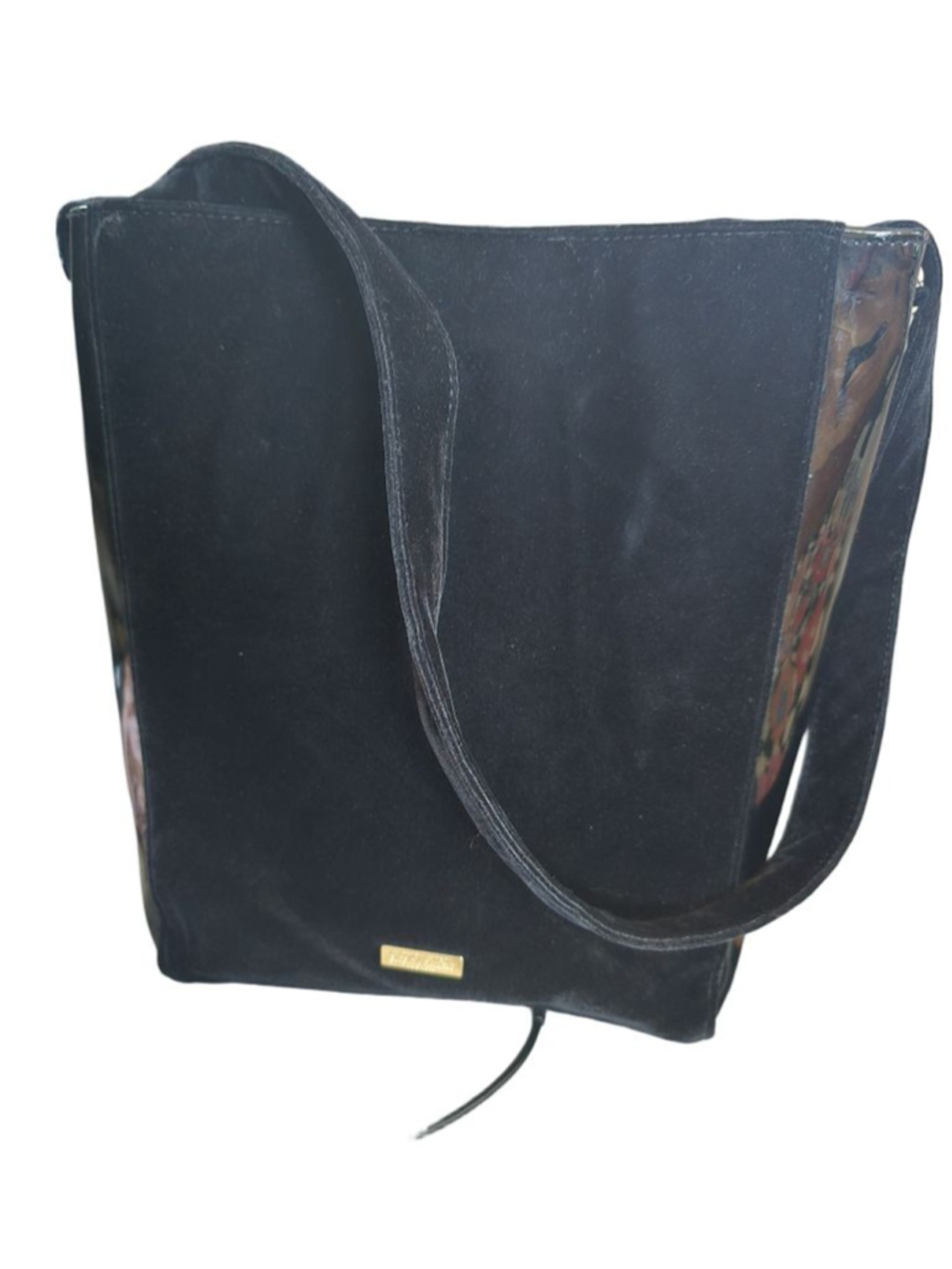 Carolina Herrera Black Velvet Good Girl Tote Bag One Size